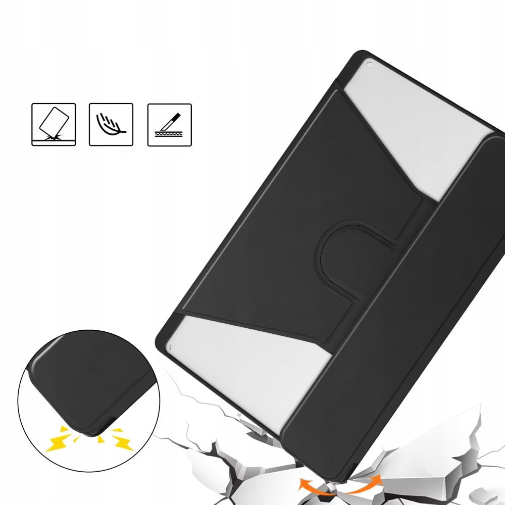 2 in 1 case with Bluetooth keyboard for Lenovo Tab M11 tablet, 360° rotating, black