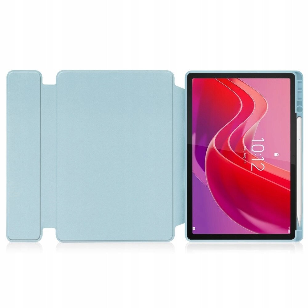 2 in 1 case with Bluetooth keyboard for Lenovo Tab M11, 360° rotating, light blue